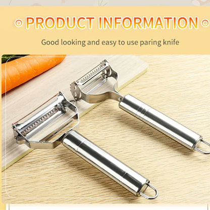 MultiPeel Pro - Descascador de legumbres y frutas en agua inoxidable | Practicade na Cozinha