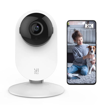 YI Pro Cam 2K : Caméra de sécurité WiFi avec vision nocturne 