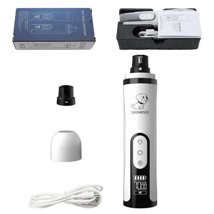 PawElegance Nail Grinder: Electric Trimmer with LED - FREE SHIPPING