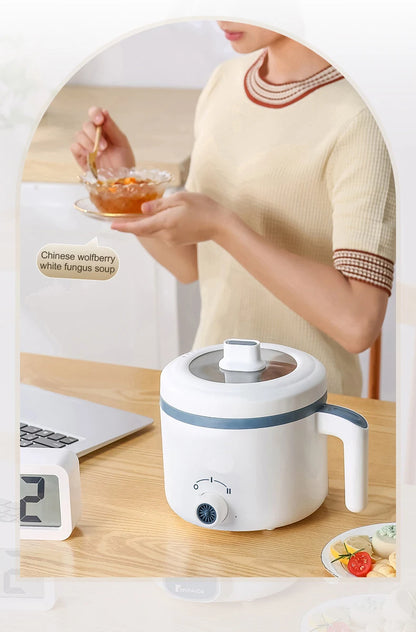 Panela de Arroz Elétrica Antiaderente 1-2 Pessoas Compacta - GRATIS GRATIS