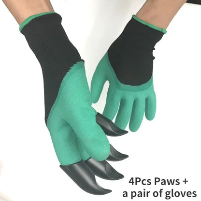 Luvas de Jardinagem com Garras Integradas - Escavação et Plantio Fácil | Protection et confort 