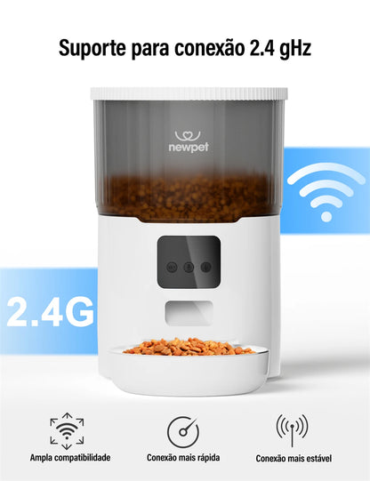 Comedero Gourmet SmartPet 4L - Comedero automático para gatos y perros 