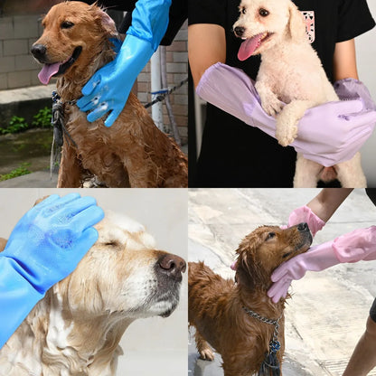 GloveSpa - Luva de Banho et Limpeza para Cães e Gatos