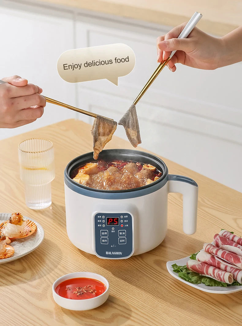 Panela de Arroz Elétrica Antiaderente 1-2 Pessoas Compacta - GRATIS GRATIS