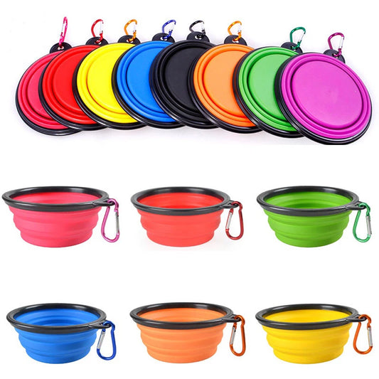 Mangeoire portative pliable pour chiens 2 em 1 – Comedouro e Bebedouro Portátil