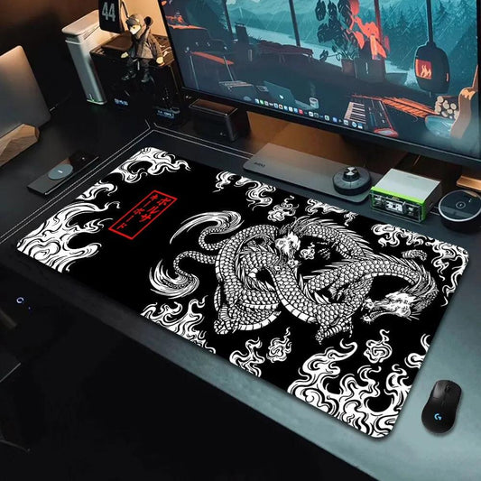 Samurai Dragon Gaming Desk Pad