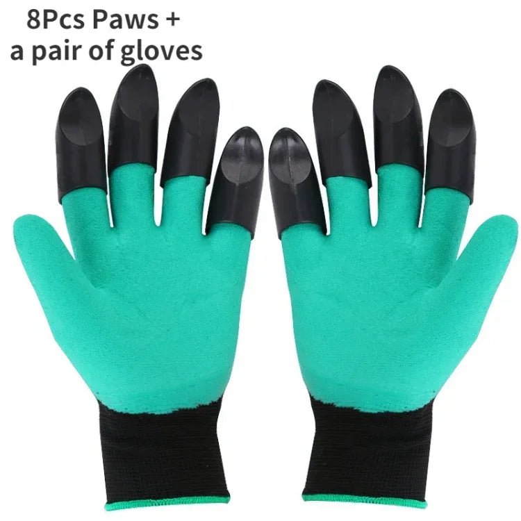 Luvas de Jardinagem com Garras Integradas - Escavação et Plantio Fácil | Protection et confort 