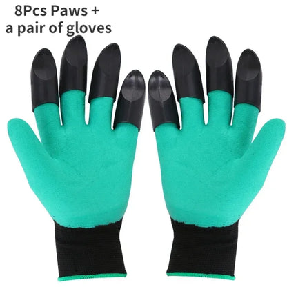 Luvas de Jardinagem com Garras Integradas - Escavação et Plantio Fácil | Protection et confort 