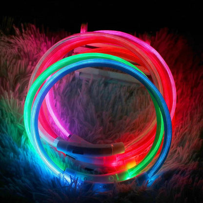 GlowGuard LED Pet Collar