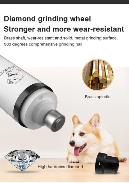PawElegance Nail Grinder: Electric Trimmer with LED - FREE SHIPPING