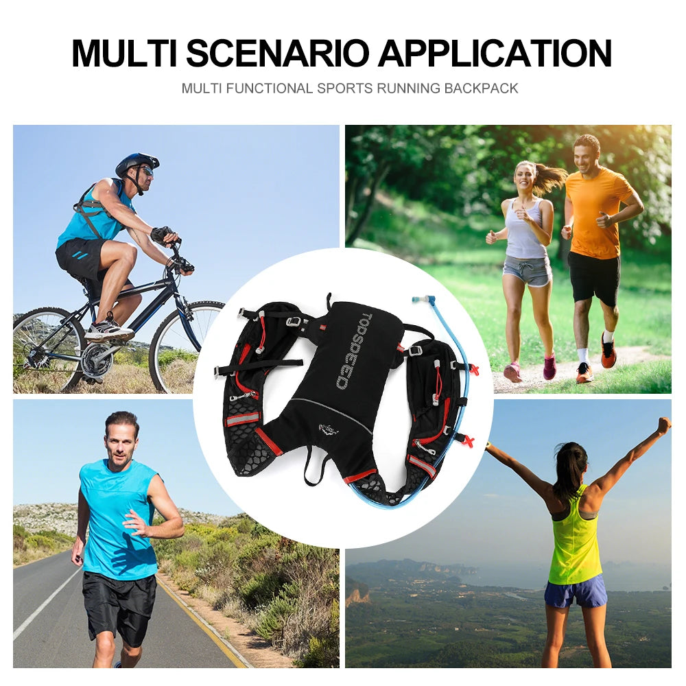 Mochila de Hidratação Ultra Leve Inoxto – Idéal pour la Corrida et les Trilhas 