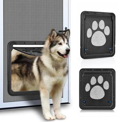 Serrure magique pour chatière - Porta Segura para Cães e Gatos Fácil de Usar