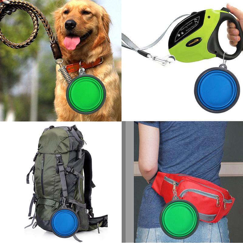 Mangeoire portative pliable pour chiens 2 em 1 – Comedouro e Bebedouro Portátil