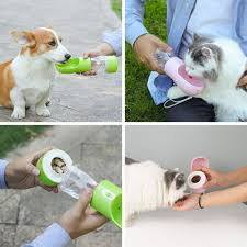 HydraTravel Pro – Garrafa Portátil d'Agua et Alimentos para Pets