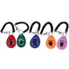 Clicker de Treinamento Ajustado para Mascotas con Alça 